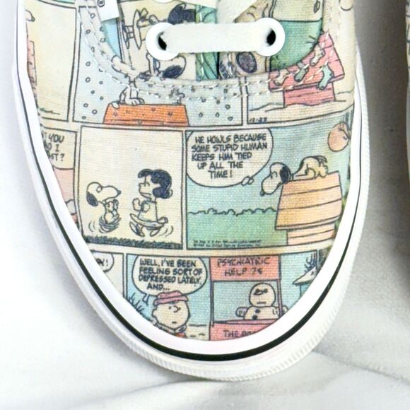 Vans x Peanuts Snoopy Comic Strip Men’s Size 6/7.5 womens – Limited Edition 2017 - Picture 3 of 11
